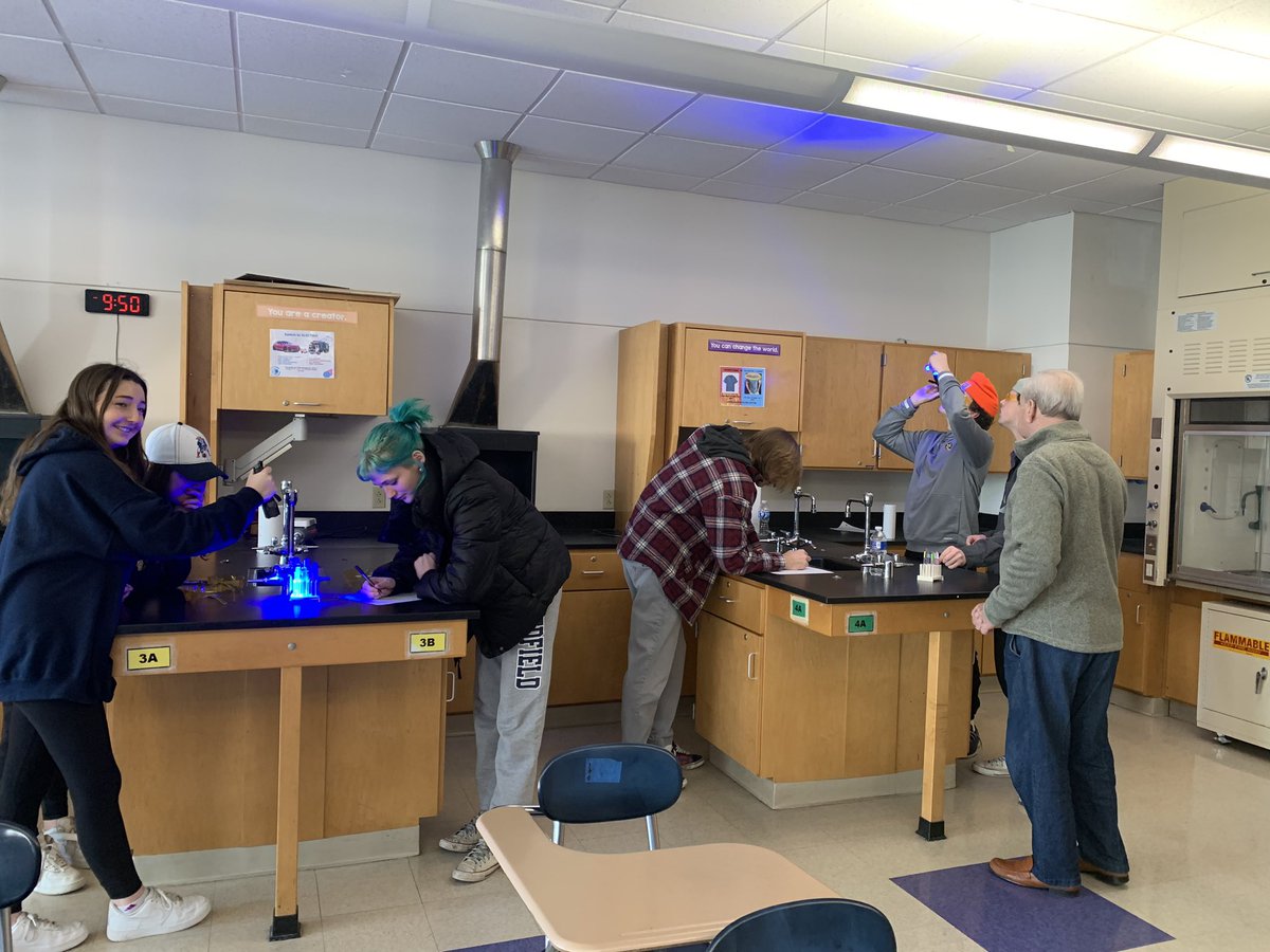 Testing for microplastics in bottled water in envi studies today! <a href="/medfieldscience/">Medfield Science</a>