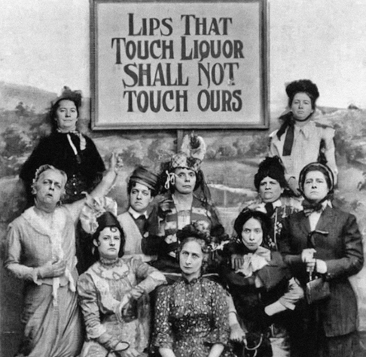 Lips That Touch Liquor Shall Not Touch Ours, c. 1900.