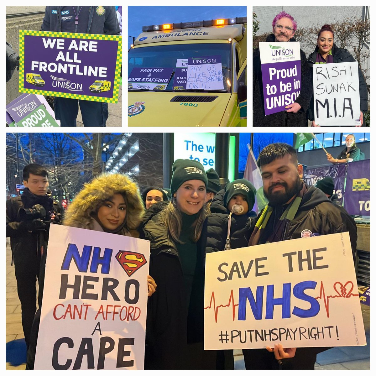 'Pay us like your life depends on it'
Getting the message out loud & clear 
Heroes without capes 🦸‍♂️🦸‍♀️
#PutNHSPayRight