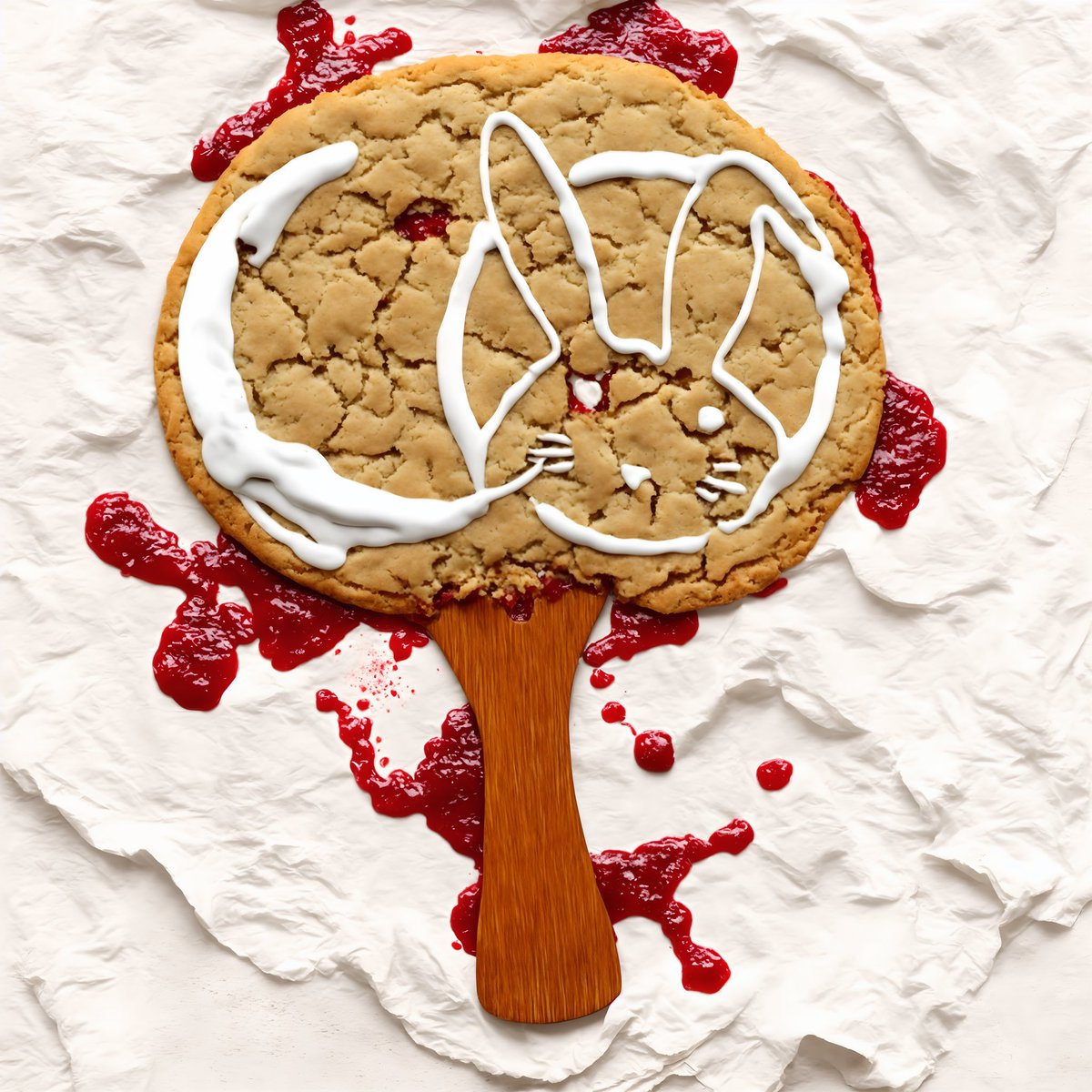 🛎️💥🥄🛎️💥🥄🛎️💥🥄 23 hours remain for our FREE MINT🚰~ Yeche Biscuit Auction Paddles by <a href="/wretched_worm/">wretched worm</a> + @jaredmadere1 on the occasion of the Year of the Rabbit😚🐇

 free to mint~⌛️soon⌛️ becoming more than they appear
🤫🤫🤫🤫🤫🤫🤫🤫🤫🤫🤫🥧🌫️🌫️🌌🔦😎 

FREE MINT LINK👇👇👇🧵