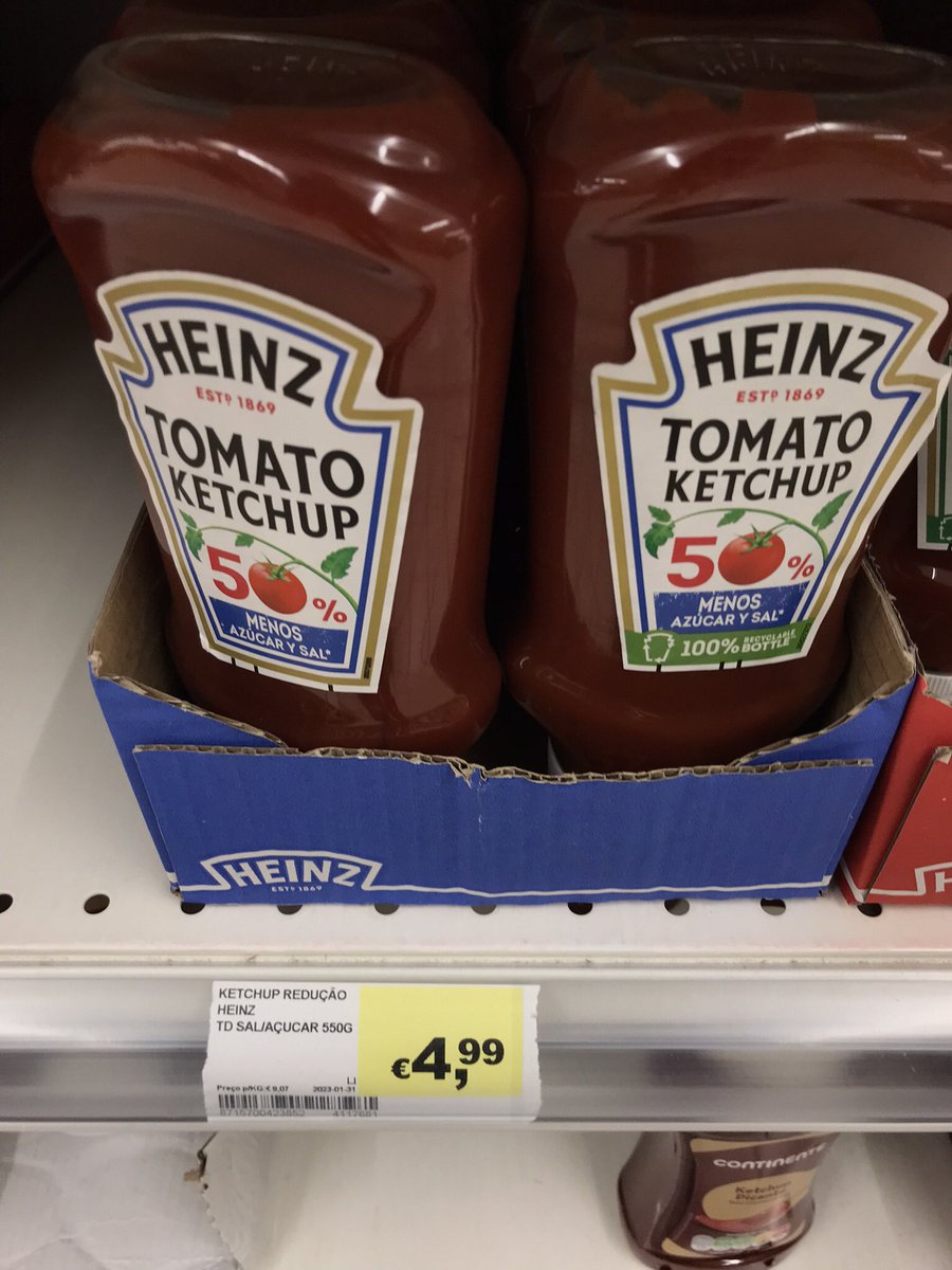 seabearhug's tweet photo. There must be someone with either numerical dyslexia or just having a laugh. Either way my days of Hellmann’s and Heinz maybe coming to an end! #brexitbollocks https://t.co/zyggYKrkPg