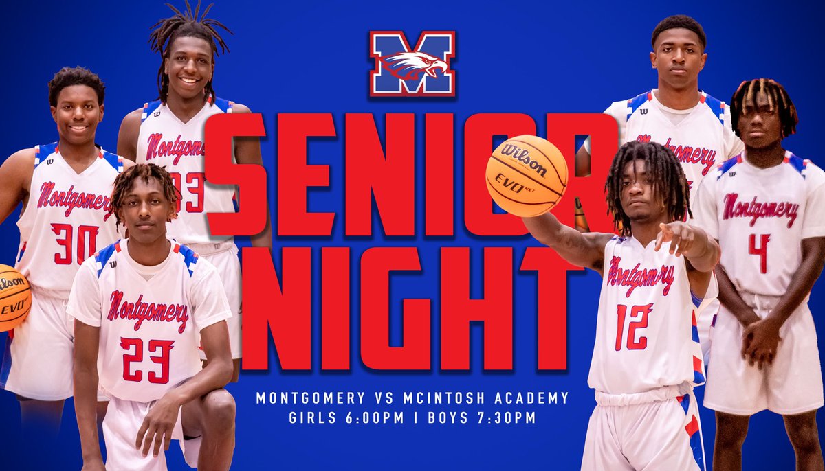 ‼️GAMEDAY‼️ ITS SENIOR NIGHT FOR THE EAGLES!! BIG REGION MATCHUP TONIGHT VS MCINTOSH ACADEMY BUCS !!! VARSITY GIRLS TIP-OFF AT 6:00 AND VARSITY BOYS AT 7:30!! EAGLE NATION BRING THE ENERGY AND BRING THE NOISE!!! 💙❤️🦅🦅 #FAMILY #SRNIGHT