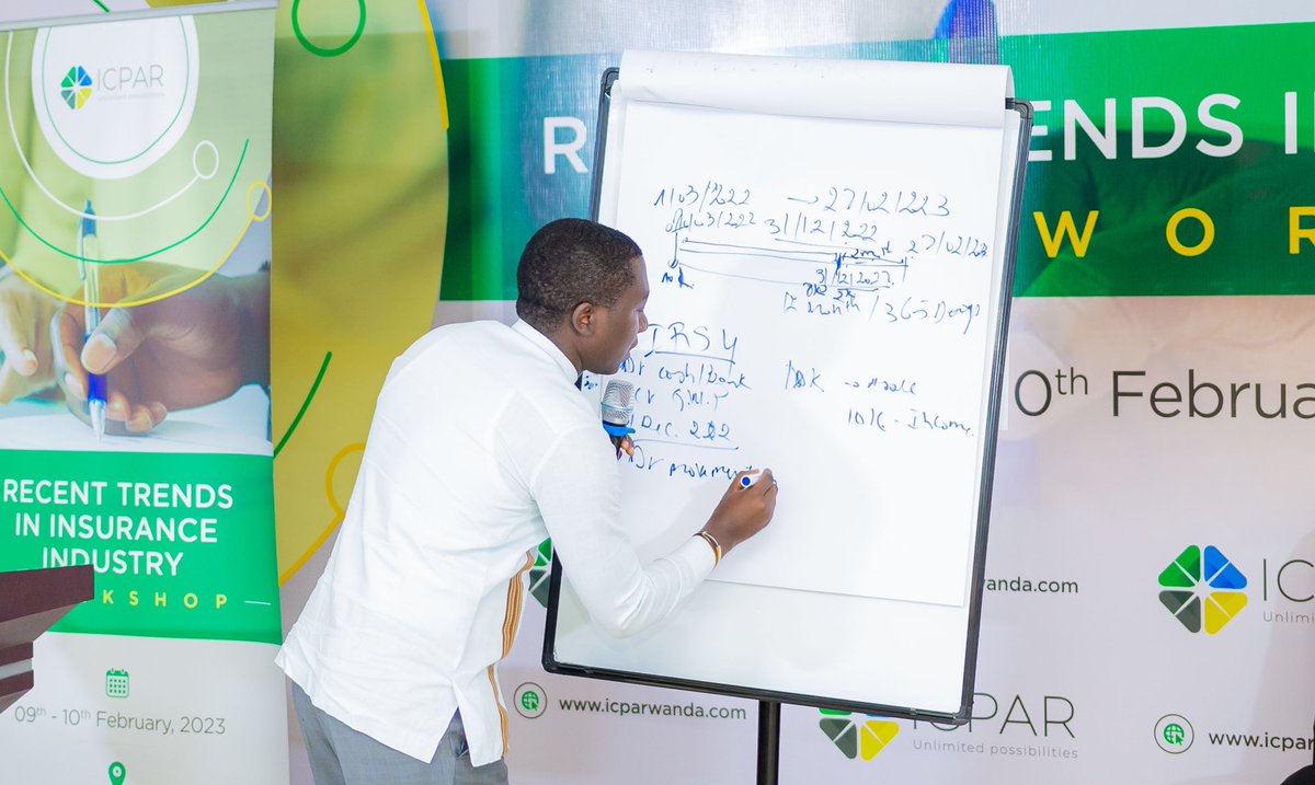 I_CPAR's tweet photo. CPA #Joel engaging the participants on Accounting entries Under IFRS 4 and Under IFRS 17. 

#RTII #Unlimitedpossibilities #insurance https://t.co/zV2WgD6FGG