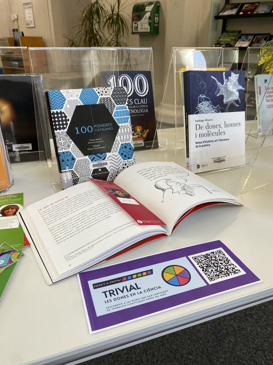 BibliotecaBCUM's tweet photo. Nosaltres avui també commemorem el #Diadeladonailaciencia #bcum #bibliotecabcum #11F2023 https://t.co/N9GmmqVILE