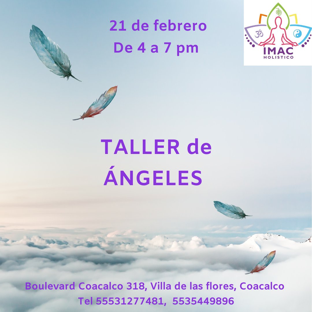 IMACholistic's tweet photo. Sabias qué existen jerarquías angelicales, las cuales tienen diversas encomiendas para ayudarnos a evolucionar? 

Ven y conoce la manera más rápida de conectarse con ellos. 

#Angeles #jerarquía #villadelasflorescoacalco https://t.co/QWBiDjWHvk