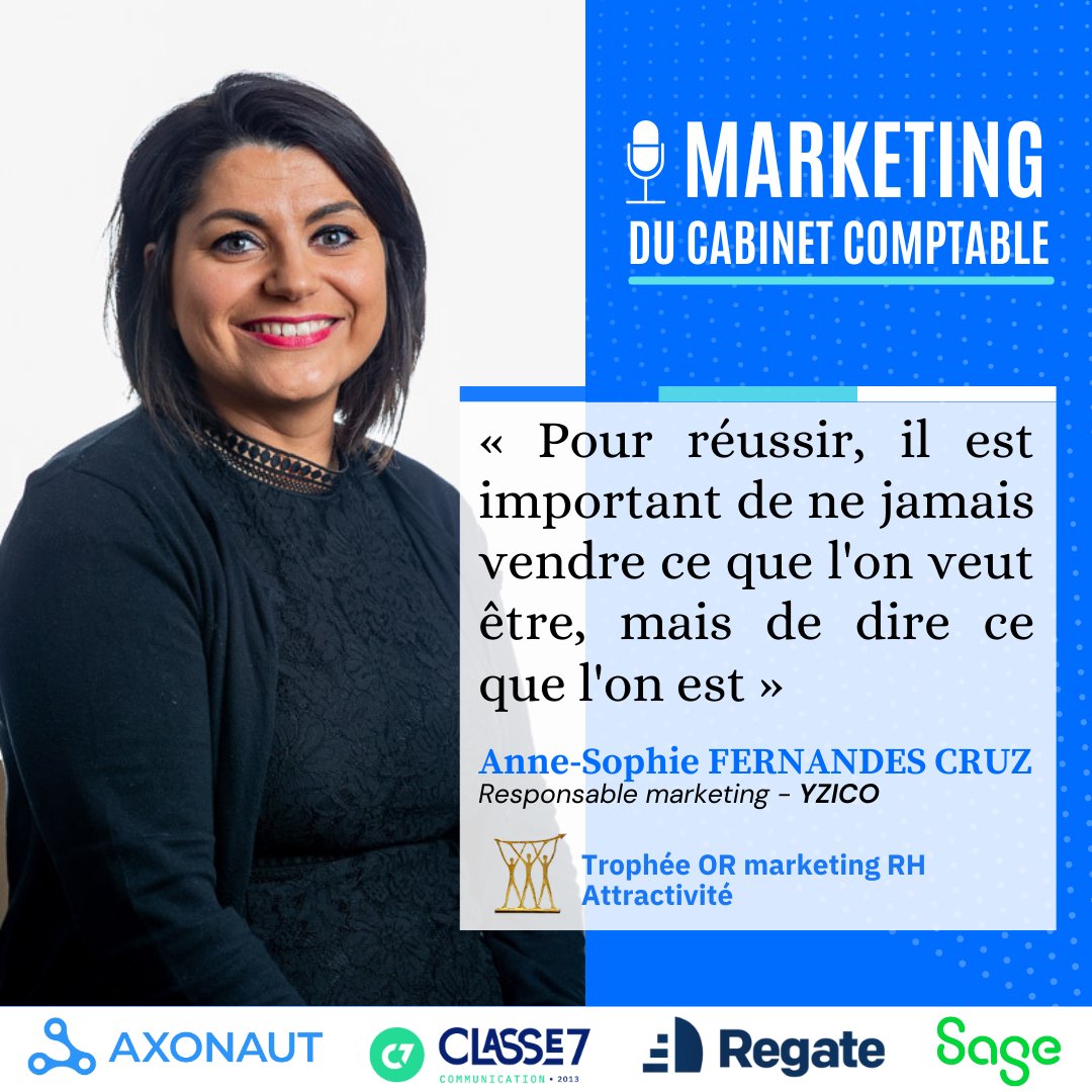 Florian Dufour - DEC, Podcast hôte (@networkconseil) on Twitter photo Le 3ème épisode de la saison reçoit une invitée spéciale : <a href="/AsophieFC/">Anne-Sophie F. Cruz</a>, Responsable Marketing chez <a href="/Yzico_/">Yzico, l'accompagnement pluriel</a> ! 🎙️
Lauréat du Trophée OR Marketing RH Attractivité aux 13èmes #TrophéesMarcom
🎧 Écoutez dès maintenant : smartlink.ausha.co/marketing-du-c…
<a href="/DIDIERPLANE/">DIDIER PLANE</a> @Expertinfos <a href="/Axonaut1/">Axonaut</a> Le 3ème épisode de la saison reçoit une invitée spéciale : <a href="/AsophieFC/">Anne-Sophie F. Cruz</a>, Responsable Marketing chez <a href="/Yzico_/">Yzico, l'accompagnement pluriel</a> ! 🎙️
Lauréat du Trophée OR Marketing RH Attractivité aux 13èmes #TrophéesMarcom
🎧 Écoutez dès maintenant : smartlink.ausha.co/marketing-du-c…
<a href="/DIDIERPLANE/">DIDIER PLANE</a> @Expertinfos <a href="/Axonaut1/">Axonaut</a>