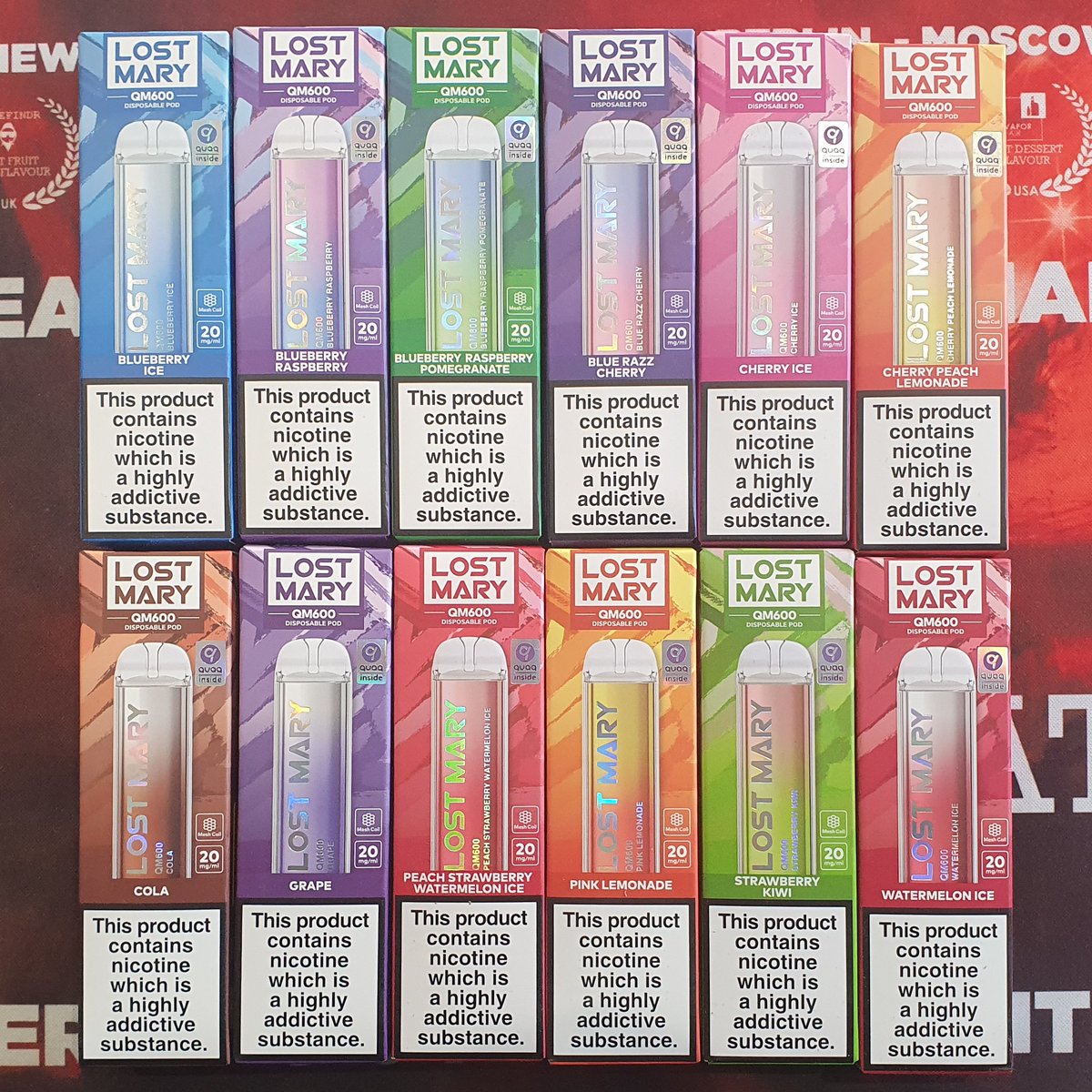 We're open until 8pm again tonight, and if you're wanting to try something a little different for your weekend disposables, how about picking up some of the new Lost Mary QM600?

Mesh coils, great flavours, and nice and discreet!

#BR3 #Beckenham #Penge #LostMaryQM #Disposable