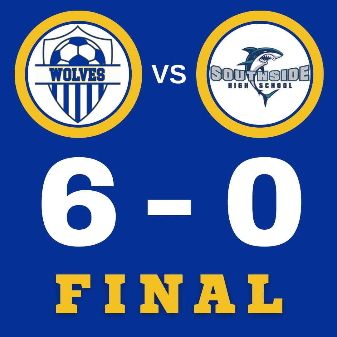Regional Round W last night vs #16 Southside.  Onto Semis ⚽️🔵🟡🐺 #LouisianaD1 #playoffs