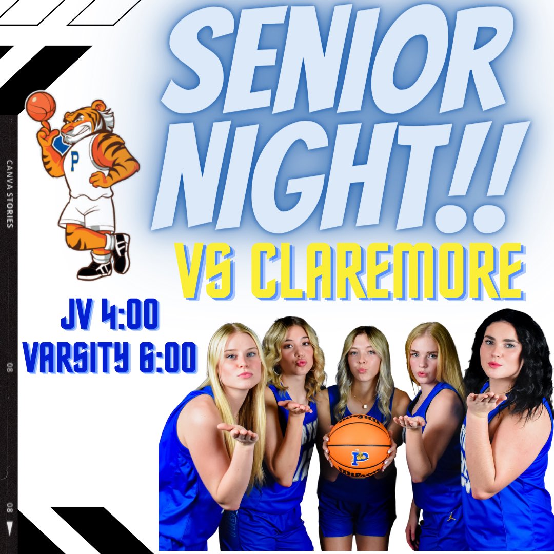 Here we go!!!! Fun night ahead! Thankful for our seniors!! 💙💛