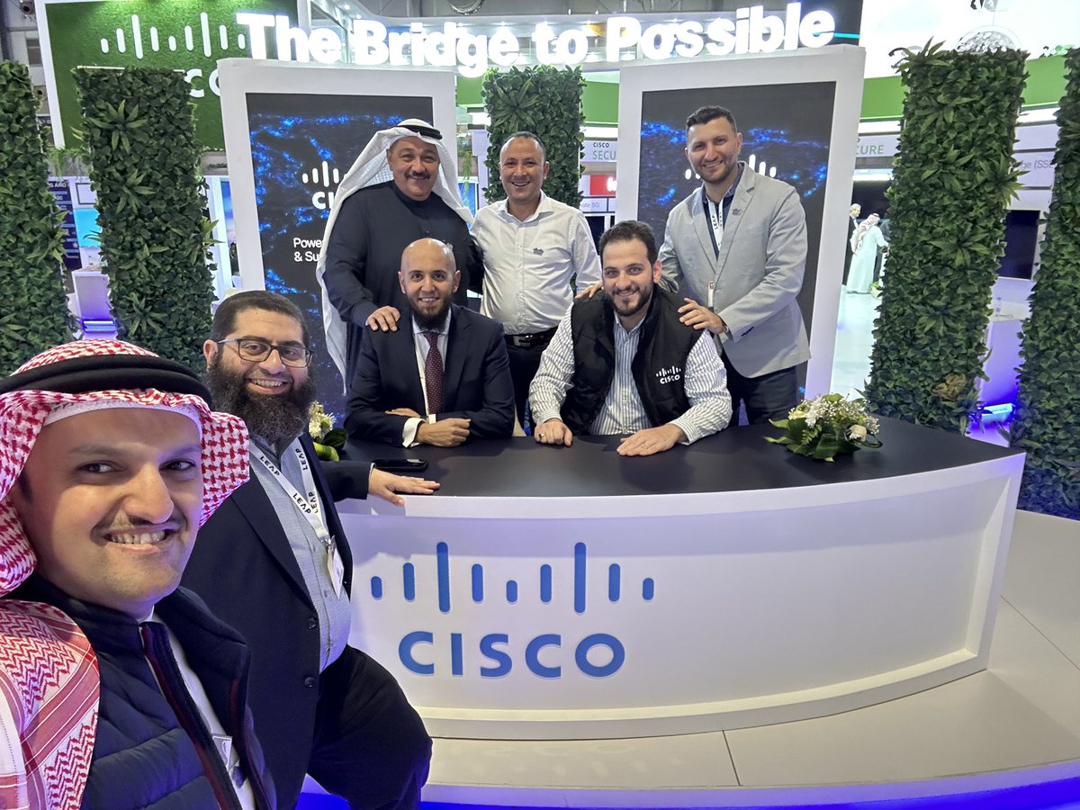 Amr_Nasher's tweet image. #LEAP23 was a great event to meet all our customers and partners and its always nice to work with #CiscoCollaboration team and @CiscoSaudia in such great time .. 

Thanks for everyone who visited us and hopefully to see you soon. 

#CiscoLeap
#CiscoChampion