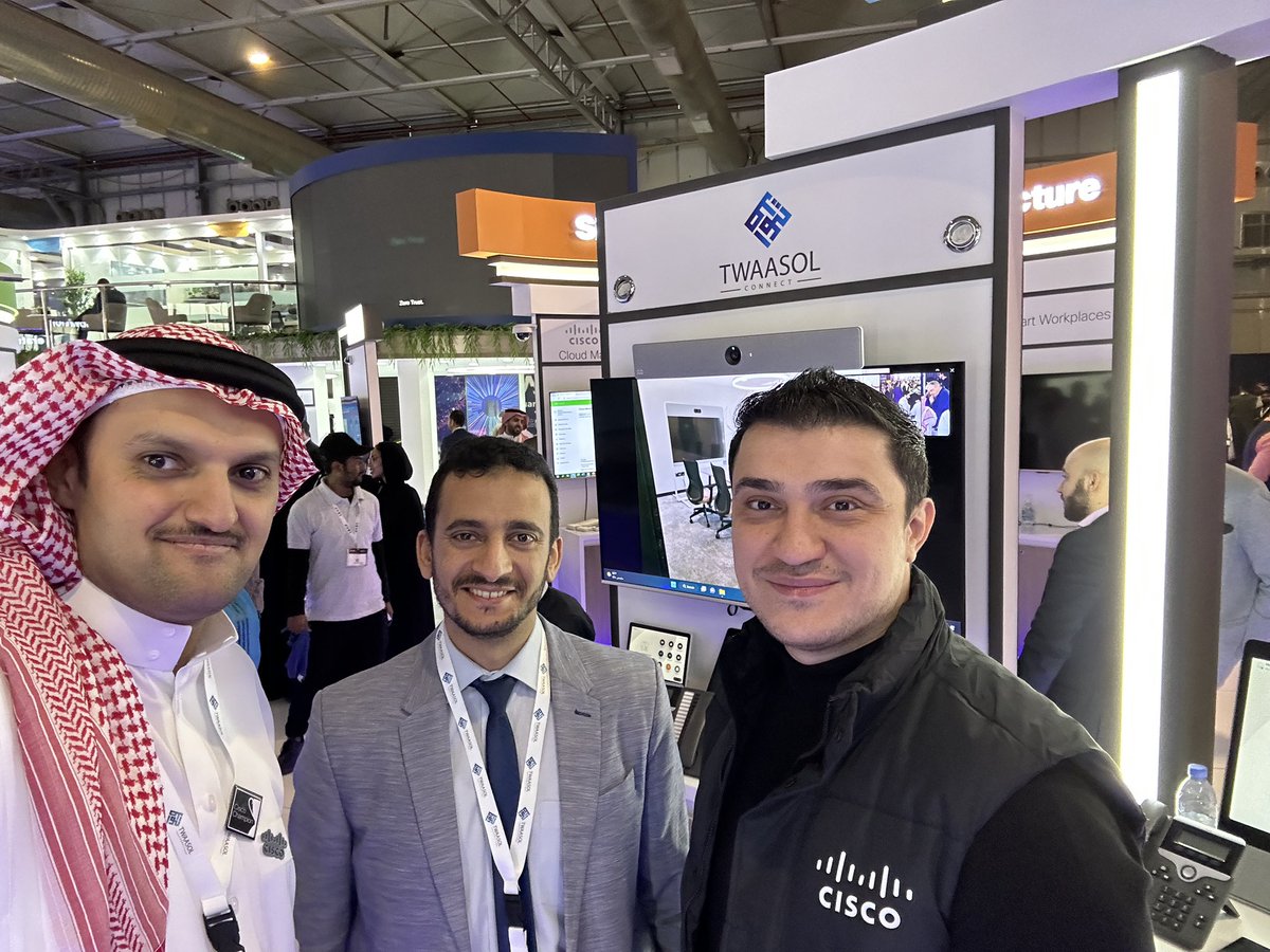 Amr_Nasher's tweet image. #LEAP23 was a great event to meet all our customers and partners and its always nice to work with #CiscoCollaboration team and @CiscoSaudia in such great time .. 

Thanks for everyone who visited us and hopefully to see you soon. 

#CiscoLeap
#CiscoChampion
