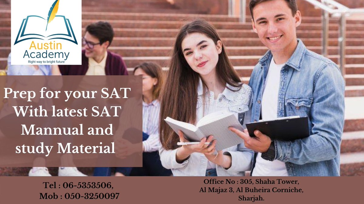 austin_academy1's tweet image. The SAT is a standardized test widely used for college admissions in the United States. 

Do SAT training with Austin Academy !

#sat #sattips #satprep #sattest #satexam #sat1 #sat1 #satmath #sat2023 #satexam #satexampreparation #satexamprep