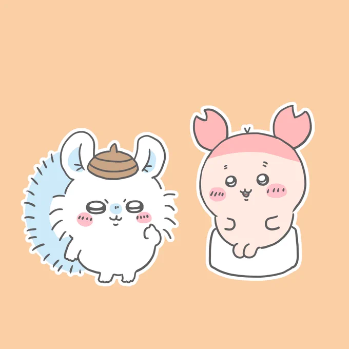 こっちのほうが絶対かわいいというアピール#ちいかわファンアート 