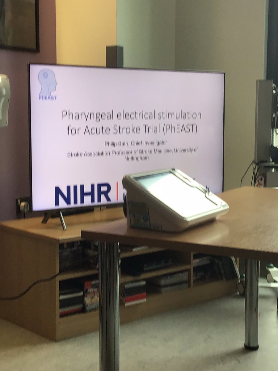 SFH_Dietitians's tweet photo. Very exciting to see the trial starting on our stroke unit with @sfh_slt Looking at the impact of pharyngeal electrical stimulation on dysphasia! #PhEAST #dysphagia #AHPsinResearch @SFH_CSTO @SFH_ChiefAHP https://t.co/74TBHQwmqM