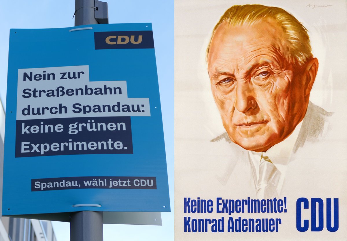 Wer mit den gleichen Parolen wie in den 50er Änderungen ablehnt wird Berlin niemals voranbringen. Und die Straßenbahn hätte gar nicht erst abgeschafft werden dürfen.