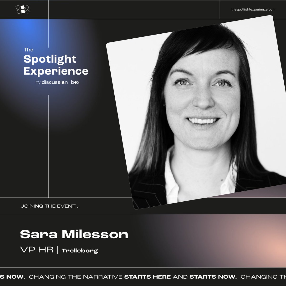 thepanelle's tweet photo. Joining the Spotlight community today we have Sara Milesson, VP HR at Trelleborg. Thank you for joining us, Sara!

#womxnempowerment #womxninbusiness #womxnempoweringwomxn #spotlightcommunity #bethechange #wearethechange #womxnindigital https://t.co/3b7AawG2Da