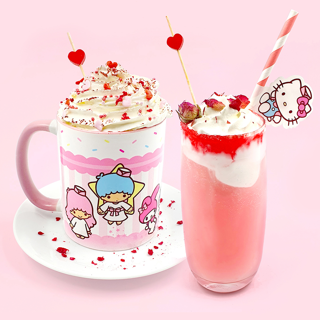 artbox_cafe's tweet photo. Limited specials, launching today ~ our #Valentine's twist on #HelloKitty’s Choco Apple Waffle and Mix &amp; Match Sundae 🥰

The romantic Ice Cream Cupid Float and indulgent Ruby Pink Hot Chocolate are here too! 😘☕️

Both dishes and the Cupid Float are available as #vegan options~ https://t.co/htSKlucqWt
