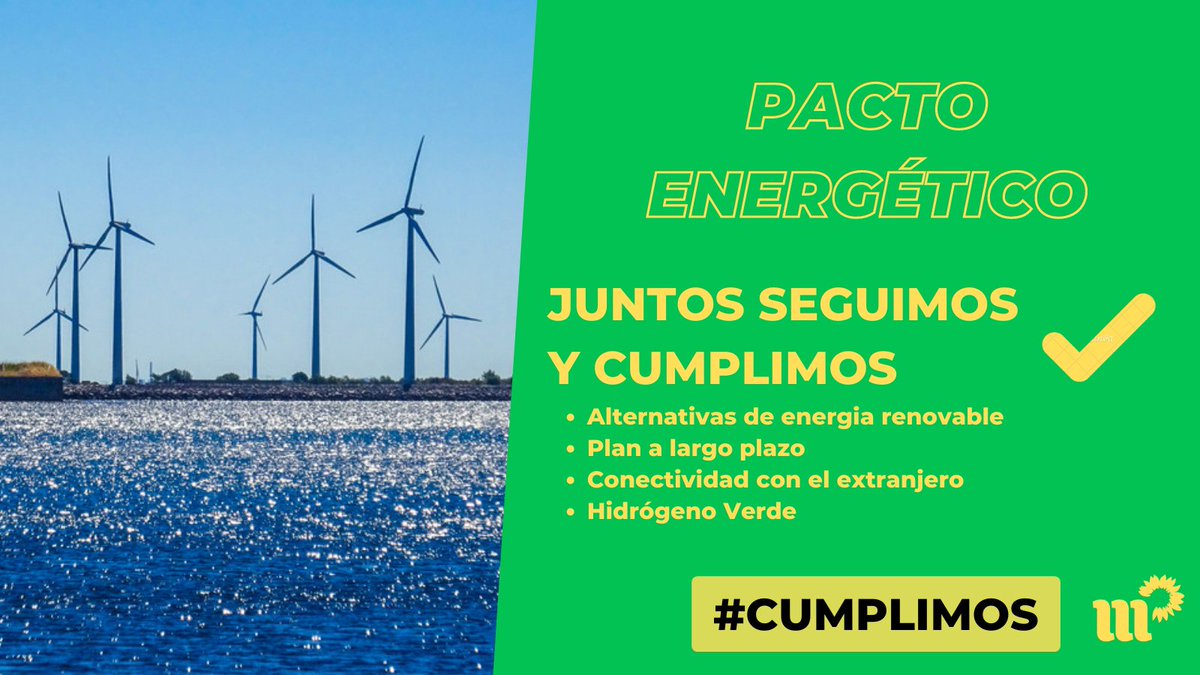 MareaReformista's tweet photo. Juntos seguimos y cumplimos ✔

-Un plan energetico que nos permitirá convertir a Eolia en una potencia en energías renovables y que reducirá (y mucho) la factura de la luz.

#CUMPLIMOS https://t.co/BIfTxQ1715