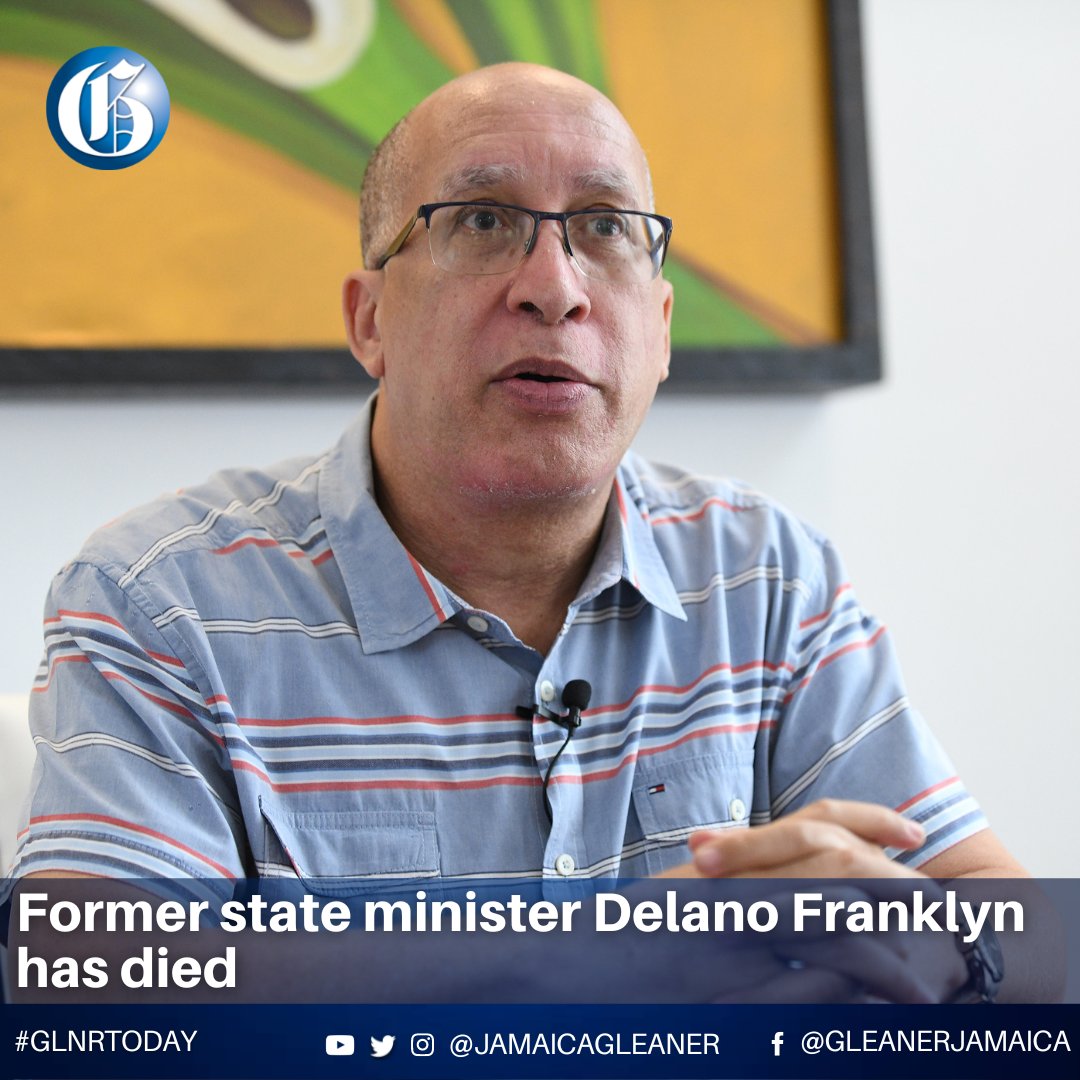 Jamaica Gleaner on Twitter "Former minister of state in the Ministry