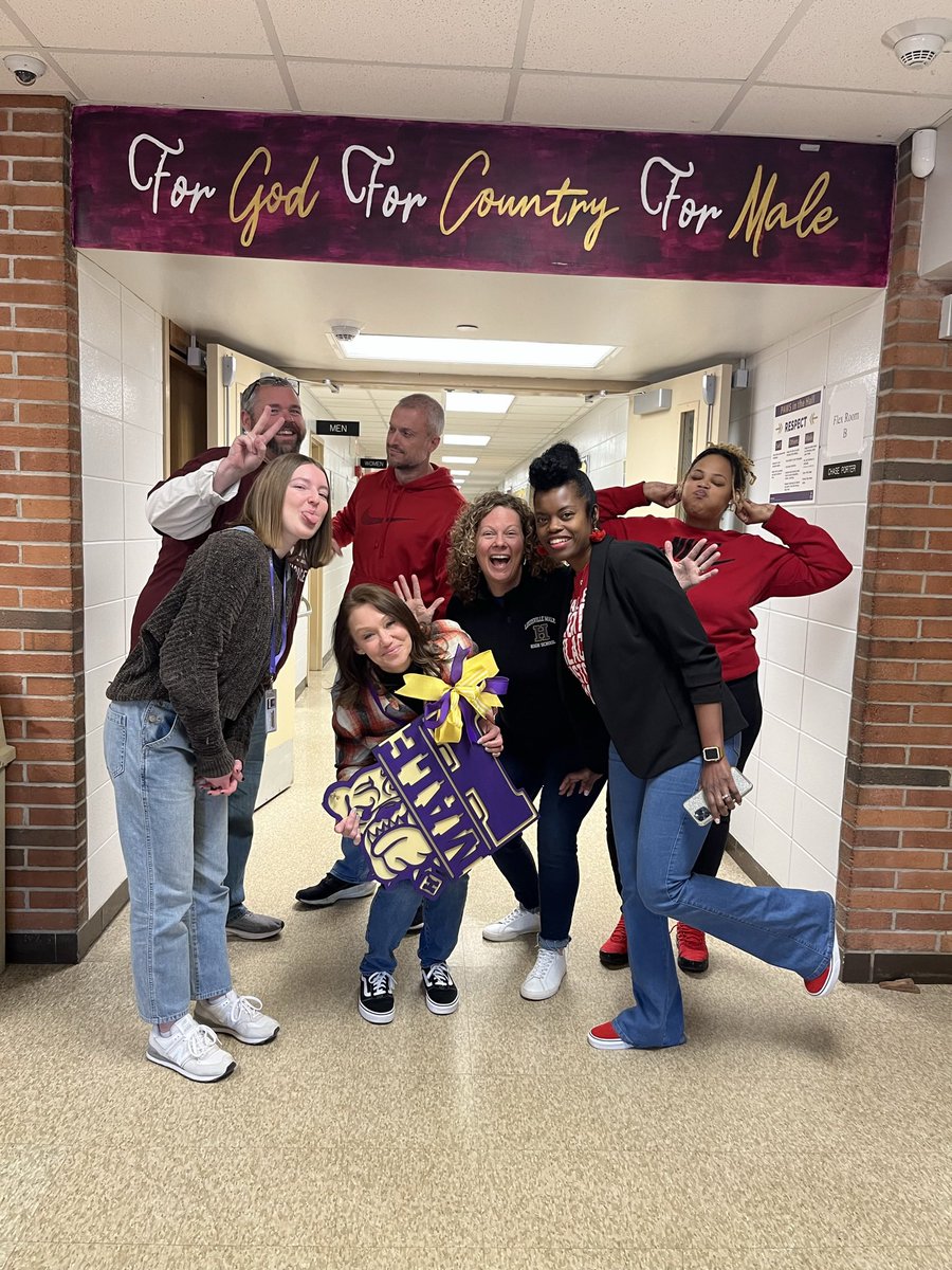 Happy National School Counselors Week! I have been blessed by the impact of so many amazing counselors in my career, including this hard-working, student-loving team at LMHS! 💜