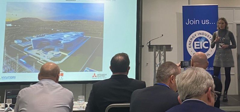 Thanks to the <a href="/TheEICEnergy/">The EIC</a> for their event in Manchester yesterday. Gina Vickers spoke about Holtec's rising need for the UK supply chain in both the Dry Fuel Storage projects and SMR-160 deployment.