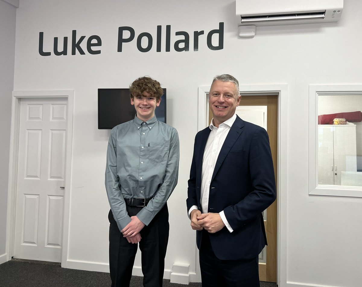 LukePollard's tweet photo. Thank you to Joe who has done a week of work experience in my #plymouth office.
Good luck with your A-Levels Joe! https://t.co/olFh2lsr4X