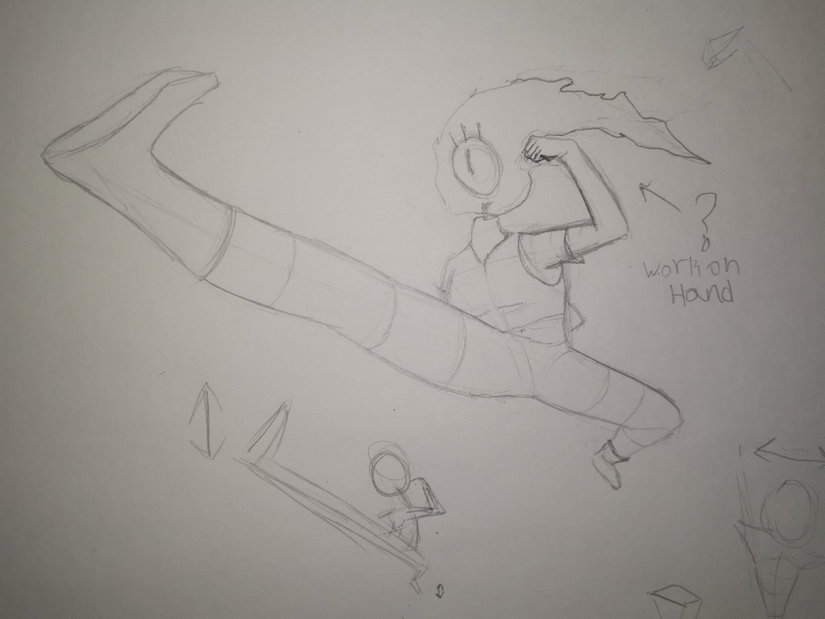 JacobParleeArts's tweet photo. Quick character design I did might Finnish her later https://t.co/b5xdT9lhc2