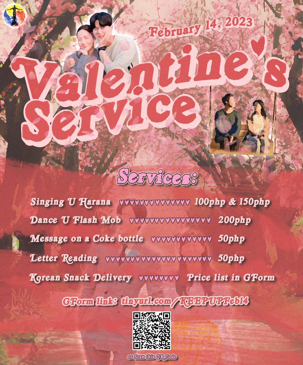 KEEPUP_Baguio's tweet photo. 𝗜𝗳 𝘆𝗼𝘂 𝗻𝗲𝗲𝗱 𝗮 𝗹𝗼𝘃𝗲𝗿, 𝗹𝗲𝘁 𝗞𝗘𝗘𝗣 𝗨𝗣 𝗸𝗻𝗼𝘄!🌹

Looking for the perfect Valentine treat for your 𝙟𝙖𝙜𝙞𝙮𝙖? 🎁 We got you covered!😉🫰
 
𝗖𝗹𝗶𝗰𝗸 𝗼𝗻 𝘁𝗵𝗲 𝗳𝗼𝗿𝗺𝘀 𝗮𝗻𝗱 𝗽𝗿𝗲-𝗼𝗿𝗱𝗲𝗿 𝗻𝗼𝘄!💝

🔗https://t.co/OnZ3EtEaBp

#OrgFair2023 https://t.co/x3a6CGmRxA