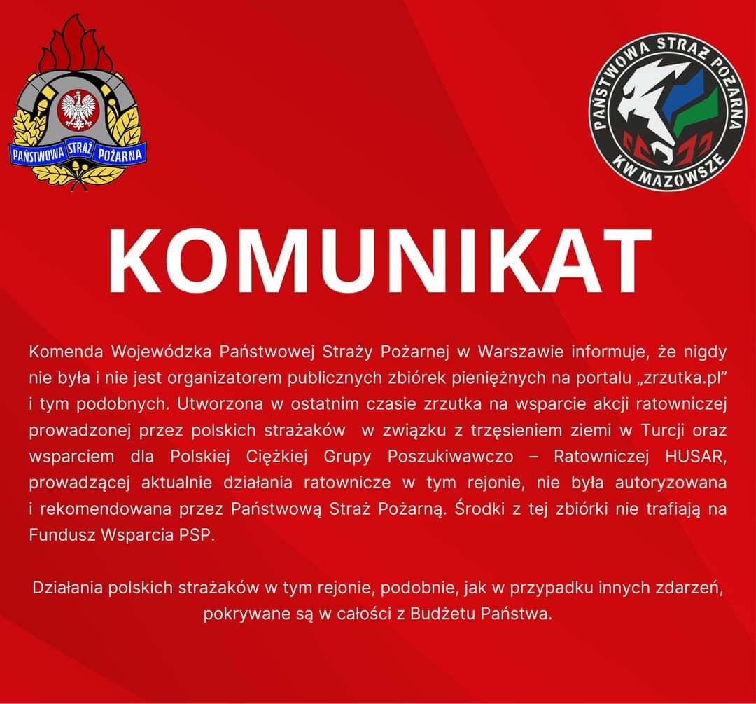StrazLegionowo's tweet photo. https://t.co/V1rpz7isbh