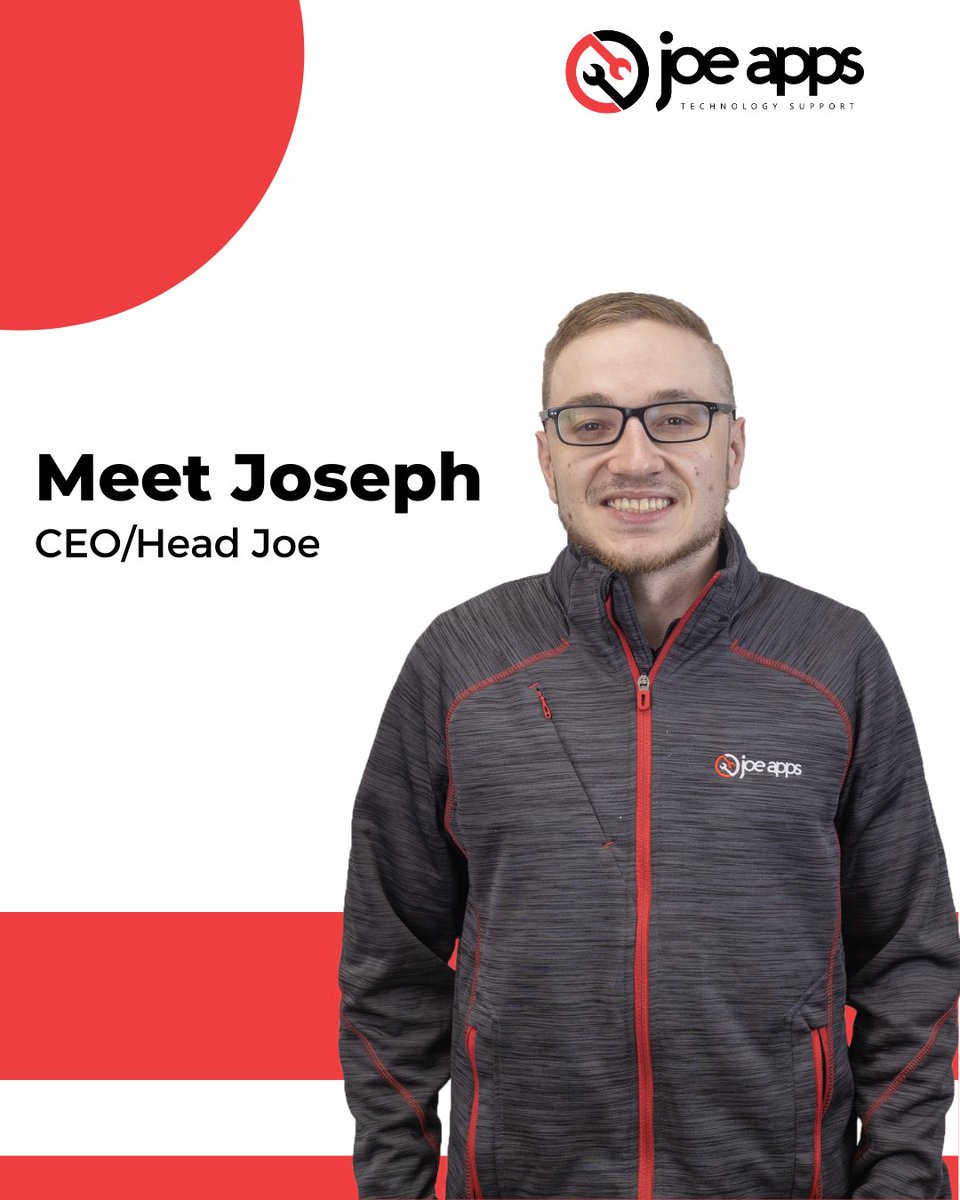 JoeAppsSupport's tweet photo. Say hi to our CEO/Head Joe, Joseph Apps! π»
Joseph saw a need for support with customers bringing in business grade PCs to be repaired. Years later and a team behind him, Joseph is dedicated to helping an online world.
#JoeApps #JoeAppsTechSupport #TechSupport https://t.co/AbDexWVAy8
