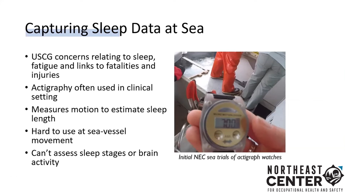 TheNECenter's tweet photo. Check out Director Julie Sorensen and Deputy Director Erika Scott presenting on wearable technology in recent NEC fishing and logging studies! This video is part of a larger presentation with our colleagues across other NIOSH AgFF centers.
🐟🌳⌚
https://t.co/ADtl7ANaPf https://t.co/5O20x4Flf0