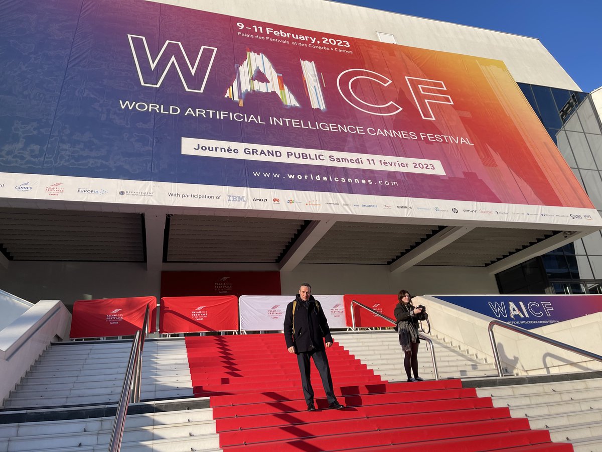 CrafterAi's tweet photo. Athics a #WorldArtificialIntelligence Cannes Festival 2023 https://t.co/jTGqlxSUq6