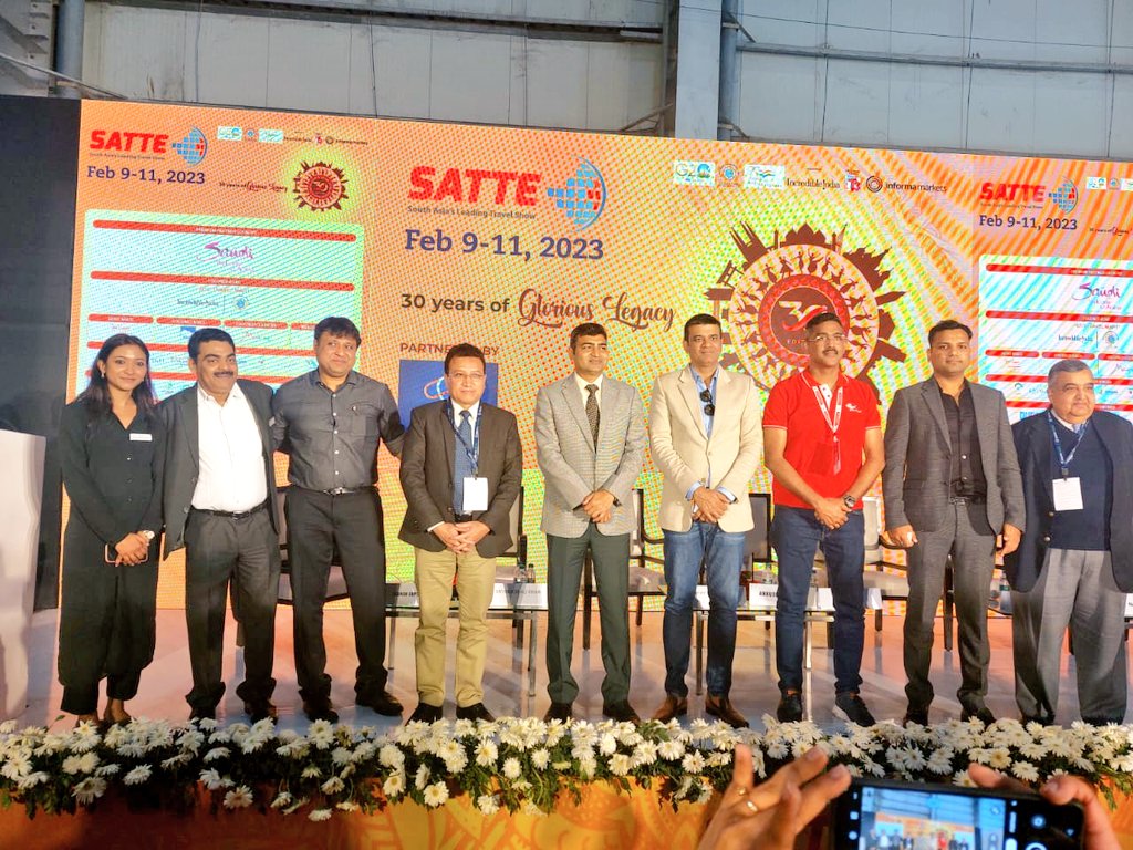 utladakhtourism's tweet image. Secretary Tourism, Ladakh K. Mehboob Ali Khan participates in panel discussion titled IndiaTourism@75 during the #SATTE India Conference at @IndiaExpoCentre, Greater Noida today

@SATTE_India @tourismgoi @lg_ladakh @sectourismutl @DIPR_Leh @DIPR_Kargil @ddnewsladakh @PBLadakh