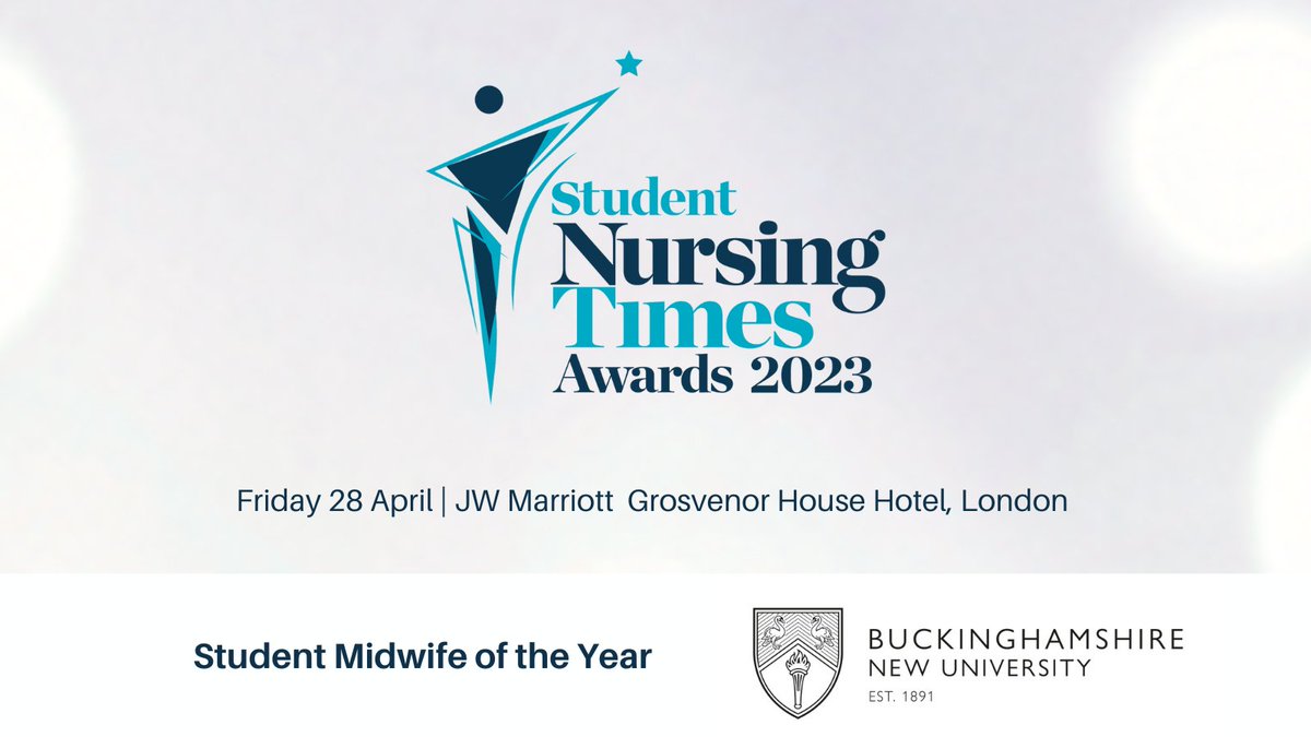 We're delighted to announce @_BNUni as Student Nursing Times Awards 2023 sponsor for the Student Midwife of the Year category.

Celebrate the best of the next generation of nurses and their educators on 28 April at bit.ly/3lfc2c0.

#SNTA #awards #recognition #midwife
