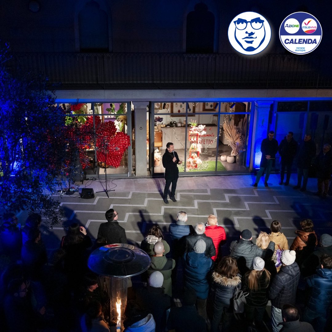 fabriziobenzoni's tweet photo. #Chiari per la chiusura della campagna elettorale del nostro capolista #MassimoVizzardi. È una figura giovane e competente, sindaco di Chiari e consigliere provinciale.
Siamo agli sgoccioli. Il 12 e 13 febbraio mettete una X sul simbolo del #terzopolo e scrivete #VIZZARDI. https://t.co/OlA2tF0HYp