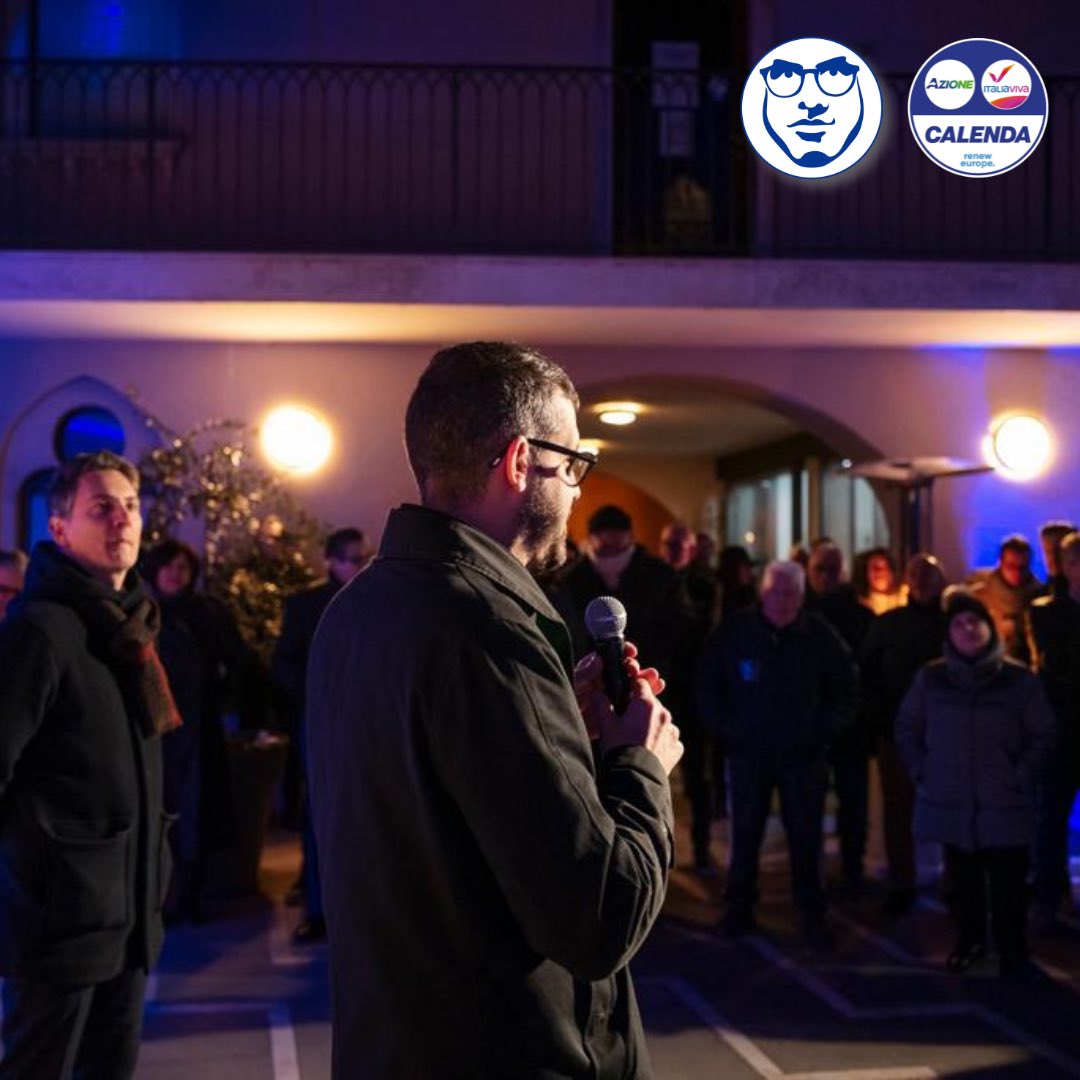 fabriziobenzoni's tweet photo. #Chiari per la chiusura della campagna elettorale del nostro capolista #MassimoVizzardi. È una figura giovane e competente, sindaco di Chiari e consigliere provinciale.
Siamo agli sgoccioli. Il 12 e 13 febbraio mettete una X sul simbolo del #terzopolo e scrivete #VIZZARDI. https://t.co/OlA2tF0HYp