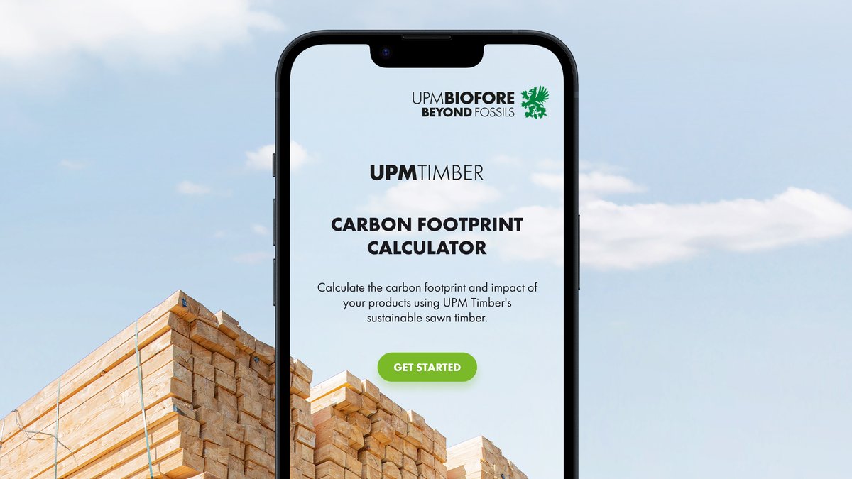 UPM on Twitter "How much carbon is stored in the timber used for your