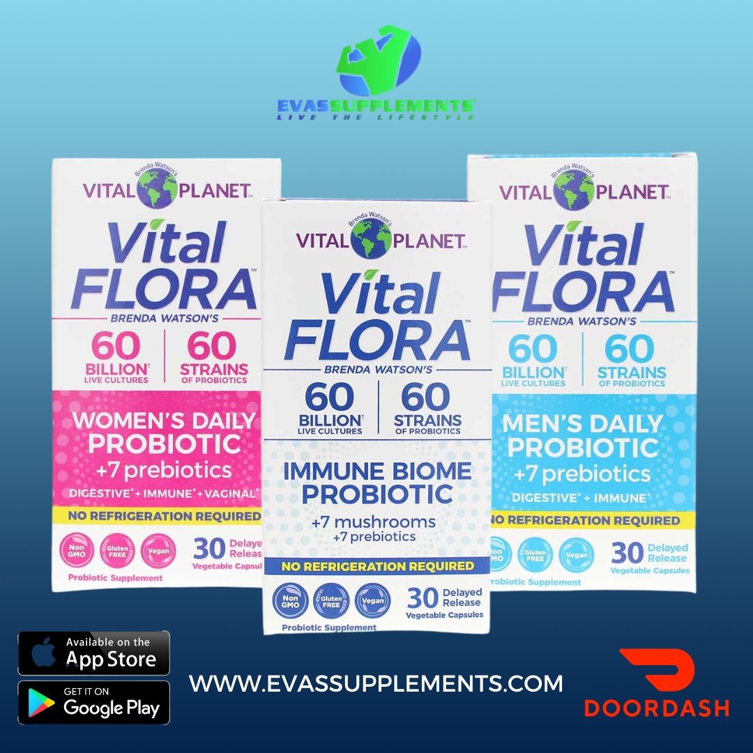 Vital Planet - Vital Flora is finally here! Support your immune and digestive health. 😊

Shop in-store or online:

evassupplements.com/collections/ne…

evassupplements.com/collections/ne…

evassupplements.com/collections/ne…

#VitalPlanet #VitalFlora #BrendaWatson #guthealth #digestivehealth #immunesystem