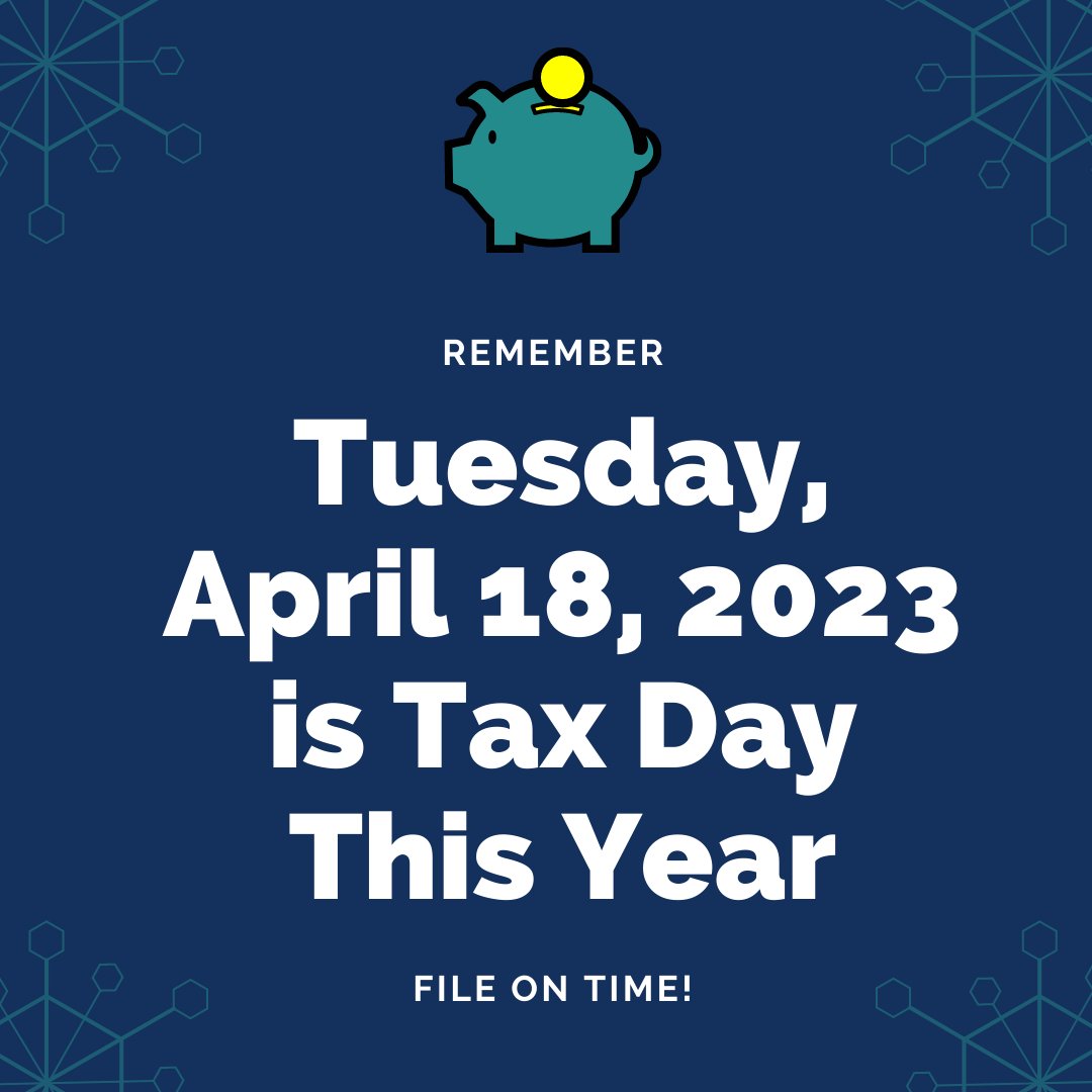 jadajoelcom's tweet image. 💼💰 Tax season is here! File on time to avoid stress. 🗓️ Stay ahead and file early. Keep organized records and take advantage of deductions. #TaxSeason2023 #FileEarly #AvoidStress #StayOrganized #TaxDeductions