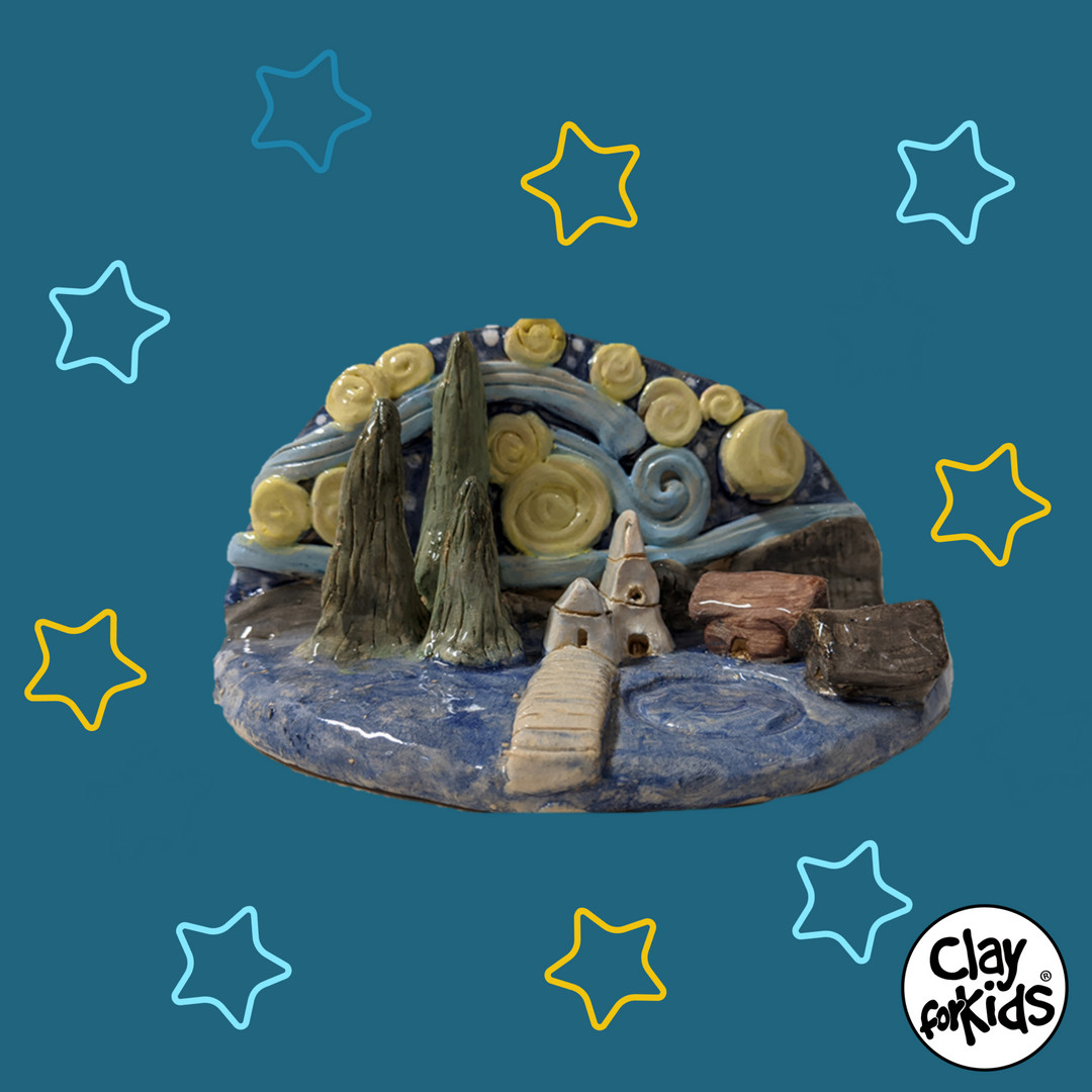 🎨 NEW Famous Artist project - The Van Gogh Inspired Tea Light.  Create a 3D version of your favourite painting. Makes a great gift, but you won't want to part with it they are so pretty!
...
#calgaryteachers #yycteachers #calgarykids #yyckids #clayforkids #mobilestudio