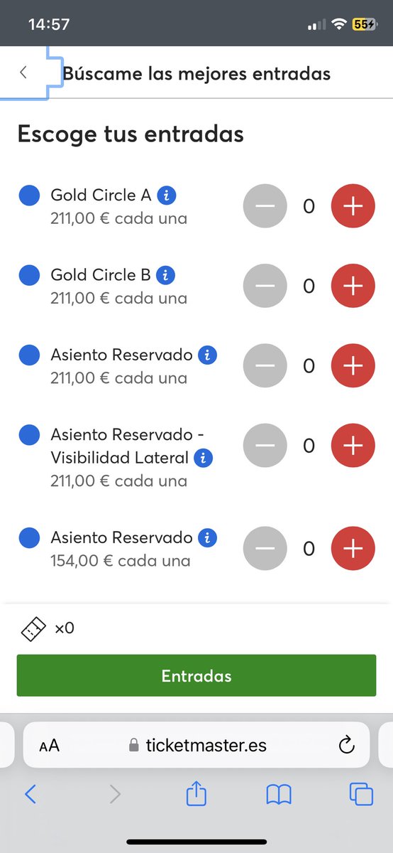 clau_barcelona's tweet image. Que alguien me explique🤷‍♀️ ayer en la PREVENTA del concierto de #beyoncebarcelona la entradas tenian precio oficial de 65€ a 211€ y hoy @TicketmasterES las vende a mas de 700€ ? #TicketmasterEsUnRobo #NoPlatinum @BeyonceSpainn #Beyonce #BeyonceRenaissanceTour