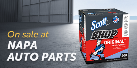 ScottHomeAuto's tweet image. Need a last-minute Valentine's Day gift for the lover in your life? Head down to NAPA Auto Parts and grab a box of Scott® Shop Towels Original™ for only $12.99❤️