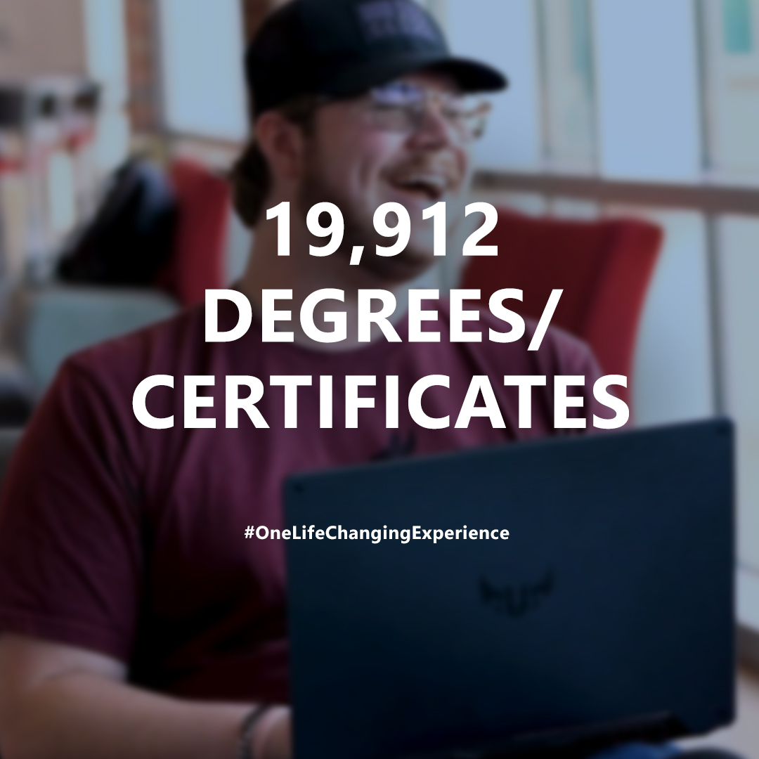 CoahomaCC's tweet photo. Mississippi's Community Colleges: where every day is a chance to change your life. This year, we are proud to have awarded over 19,912 degrees and certificates to our students, helping them achieve their educational and career goals. #OneLifeChangingExperience https://t.co/HstT7vSTy3