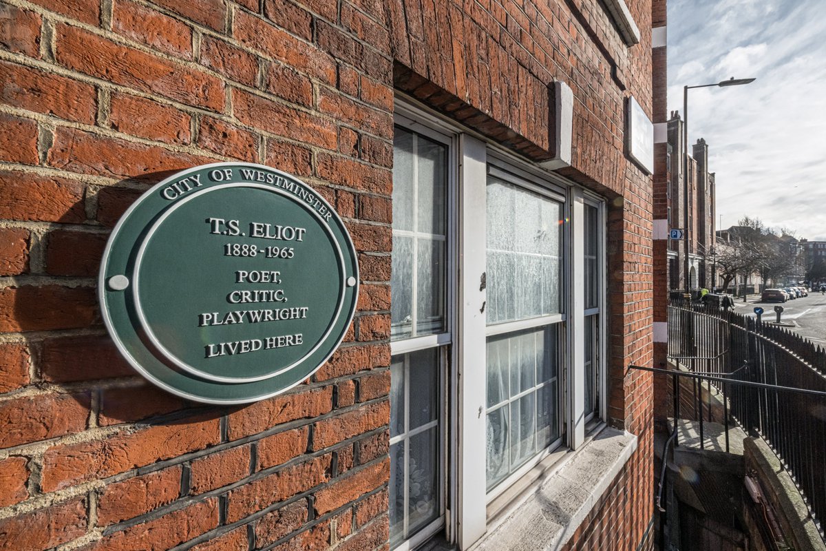 yorkestates's tweet photo. Most people are aware of @EnglishHeritage   #BluePlaques but did you know that @CityWestminster has it’s own version with #GreenPlaques? We were reminded of this the other day as we are #selling a lovely apartment on Crawford Street where #TSEliot used to live.

#w1 #marylebone https://t.co/Y3X17Dhy2i