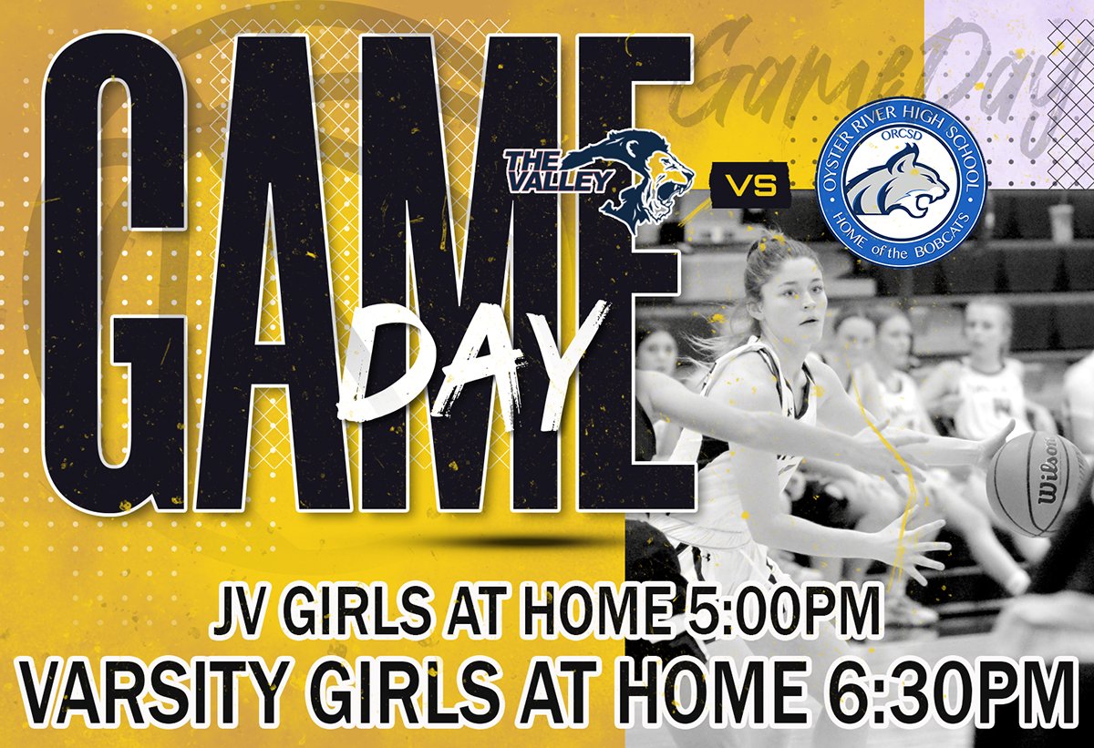 ValleyGBB's tweet photo. MV back home today vs Oyster River. If that's not enough basketball, come early at 3:30 as our Freshmen team concludes their season against Goffstown.
MV is also excited to welcome our local girls ICB teams as guests tonight and will recognize them at halftime. Let's go Valley!! https://t.co/acowbmkRvK