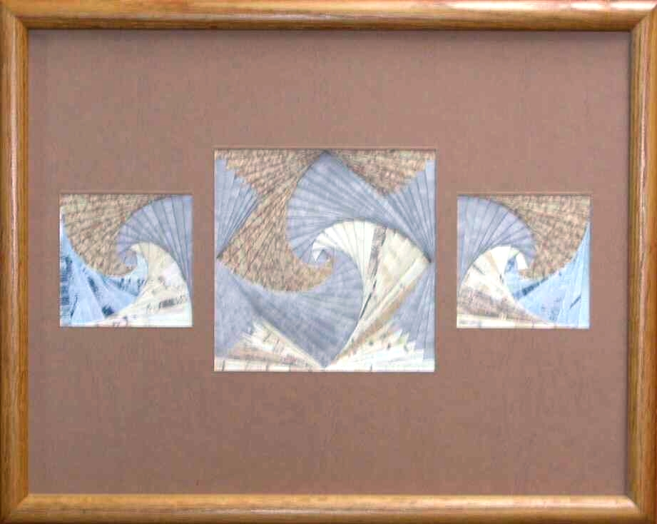 RonzHobbies's tweet photo. #Iris_Folding as #FineArt #Paper #Art
"Windows" framed in wood and glass. https://t.co/zGmFplZfaY