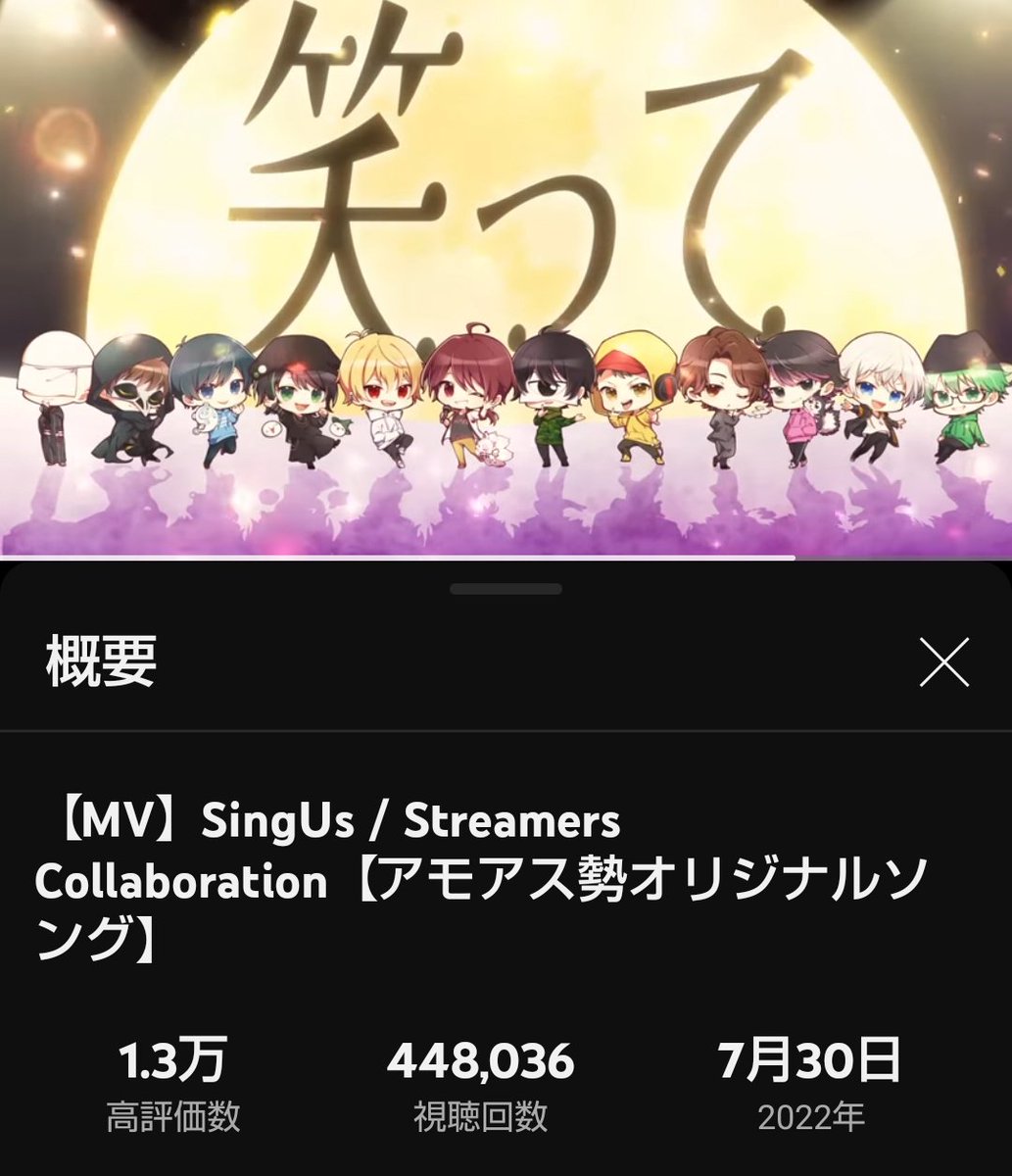 cyutaponSS's tweet photo. ねぇ ＃SingUs 45万再生まであとちょっとだよ！？ みんな回せ回せ回せ～！ うおおおおお！(近所迷惑) https://t.co/j97dBVvMKW