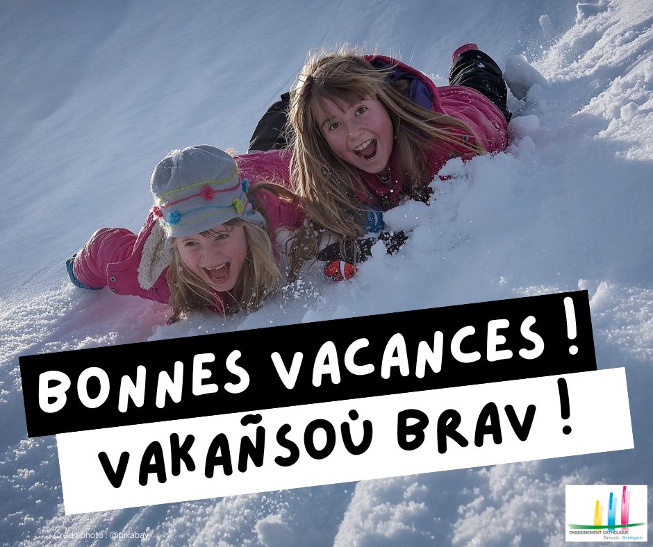 🔸Bonnes vacances 🔸
➡️aux élèves, étudiants et à nos équipes qui œuvrent au quotidien pour leur offrir le meilleur pour une école utile, confiante et joyeuse  !
Vakansoù brav !