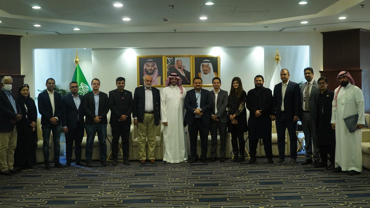 PASHAORG's tweet photo. The Riyadh Chamber of Commerce & Industry, representing the Business Support sector, invited the P@SHA #IT delegation to attend a special meeting on February 9. Business leaders discussed #SaudiVision2030 and the way forward for both countries' #tech sectors.
#PASHAxLEAP #LEAP23 https://t.co/iFJKmCD8yD