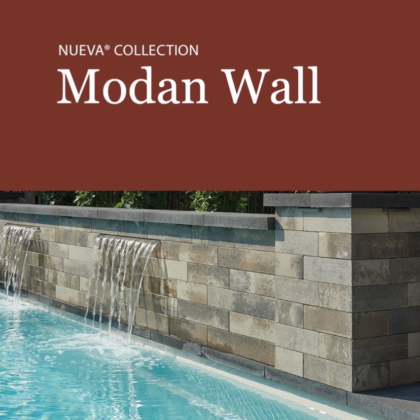oakslandscape's tweet image. With a striking smooth surface, faintly beveled edges and a palette of subtly blended colours, the sleek Modan wall system is the perfect choice for contemporary outdoor designs. 

#backyardproject